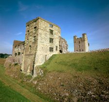 Helmsley Castle, 12th century. Artist: Walter l'Espec