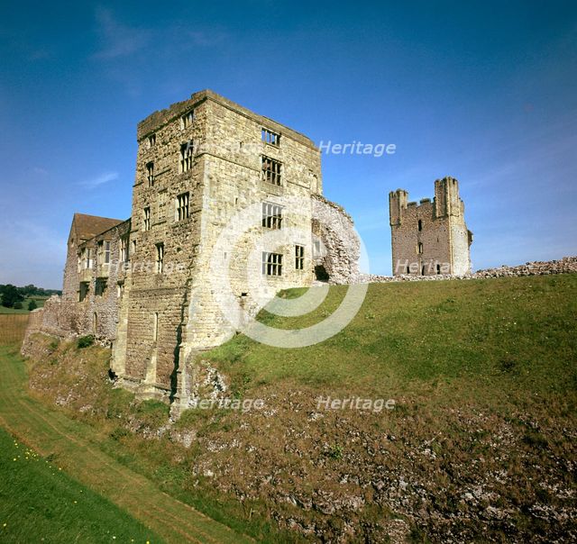 Helmsley Castle, 12th century. Artist: Walter l'Espec