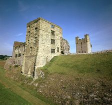 Helmsley Castle, 12th century. Artist: Walter l'Espec