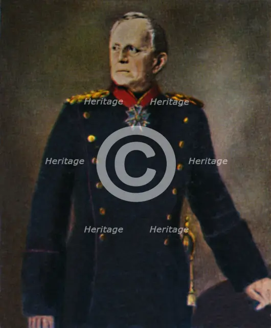 'Helmuth von Moltke 1800-1891. - Gemälde von Lenbach', 1934. Creator: Unknown.