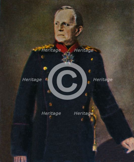 'Helmuth von Moltke 1800-1891. - Gemälde von Lenbach', 1934. Creator: Unknown.