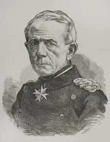 Helmuth von Moltke (Helmuth Karl Bernhard von Moltke) (1800-1891), Prussian field marshal, 1870. Creator: Celestino Sadurni