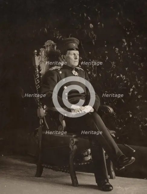 Helmuth von Moltke the Elder, 1885. Creator: Strumper & Co.