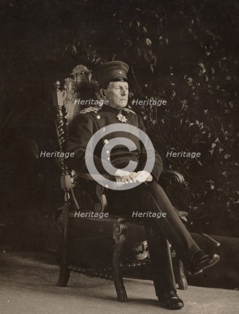 Helmuth von Moltke the Elder, 1885. Creator: Strumper & Co.
