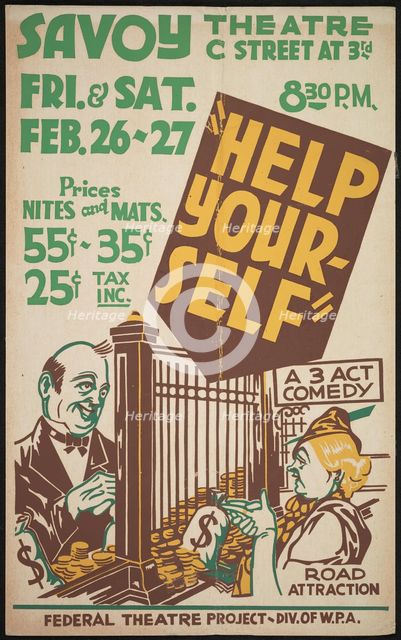 Help Yourself, [193-]. Creator: Unknown.