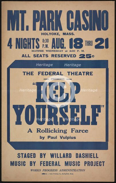 Help Yourself, [193-]. Creator: Unknown.