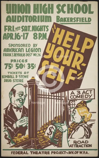 Help Yourself, Bakersfield, [193-]. Creator: Unknown.