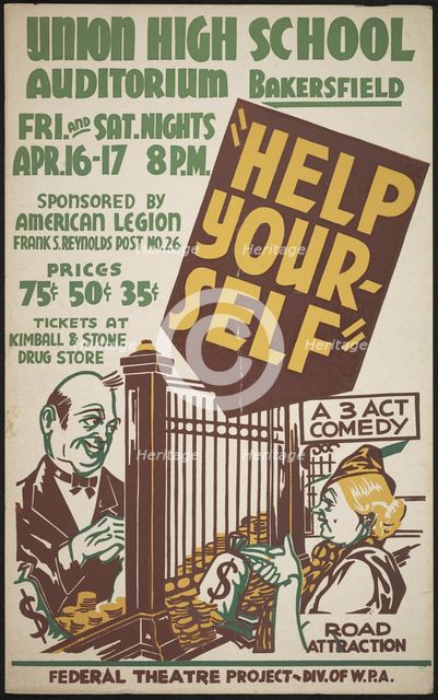 Help Yourself, Bakersfield, [193-]. Creator: Unknown.