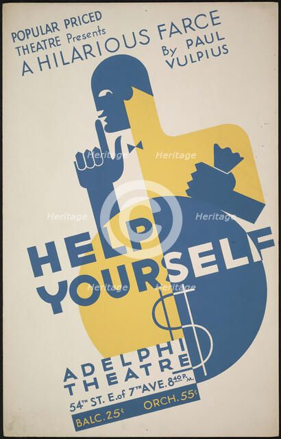 Help Yourself, New York, 1937. Creator: Unknown.