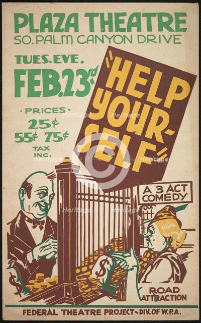 Help Yourself, (Palm Springs?), [193-].  Creator: Unknown.