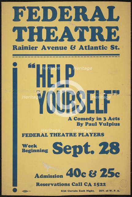 Help Yourself, Seattle, WA, 1937. Creator: Unknown.