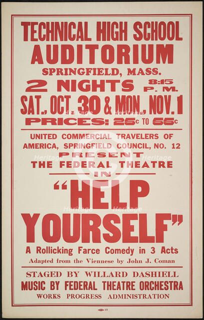 Help Yourself, Springfield, MA, [193-]. Creator: Unknown.