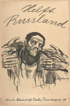 Help Russia, 1921. Creator: Kollwitz, Käthe (1867-1945)