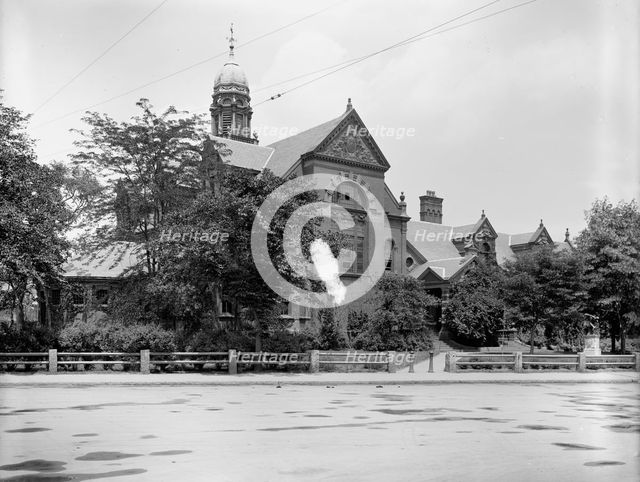 Hemenway gymnasium, Harvard University, Cambridge, Mass., between 1900 and 1920. Creator: Unknown.