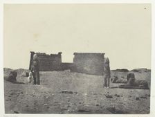 Hémi-Spéos De Séboua, Drômos; Nubie, 1849/51, printed 1852. Creator: Maxime du Camp