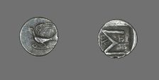 Hemidrachm (Coin) Depicting a Dove, 251-146 BCE. Creator: Unknown