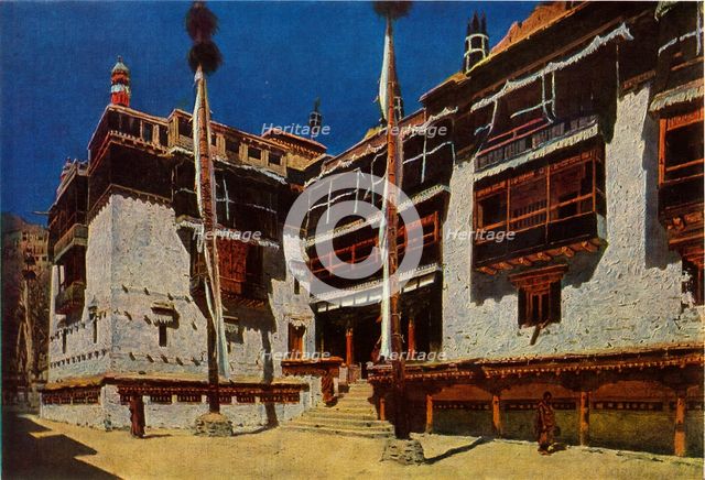 'Hemis Monastery in Ladakh', 1875, (1965). Creator: Vasily Vereshchagin.