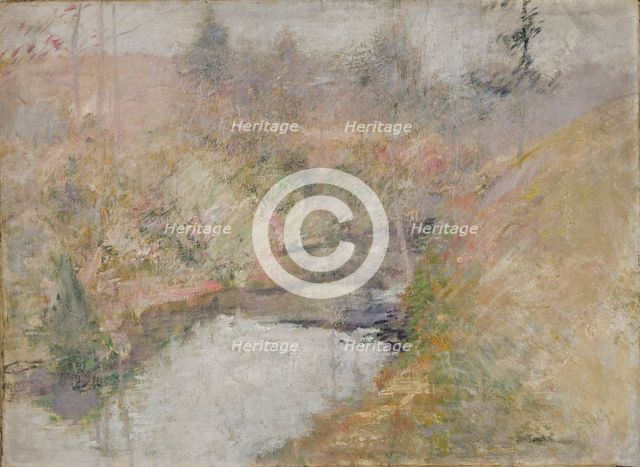 Hemlock Pool, ca. 1890-1900. Creator: John Henry Twachtman.