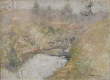 Hemlock Pool, ca. 1890-1900. Creator: John Henry Twachtman