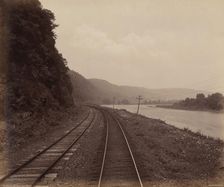 Hemlock Run Curve, Near Towanda, c. 1895. Creator: William H Rau
