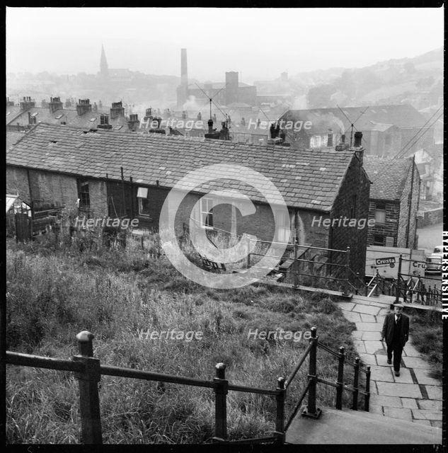 Hemp Street, Bacup, Rossendale, Lancashire, 1966-1974. Creator: Eileen Deste.