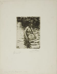 Hemulå II, 1906. Creator: Anders Leonard Zorn