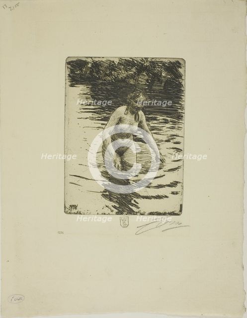 Hemulå II, 1906. Creator: Anders Leonard Zorn.