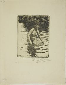 Hemulå II, 1906. Creator: Anders Leonard Zorn