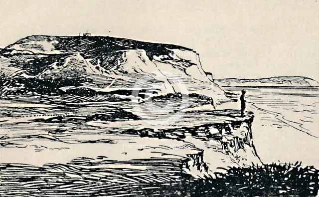 'Hengistbury Head', 1929. Artist: Unknown.