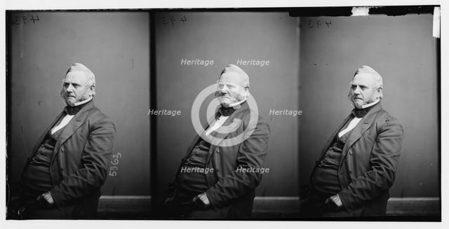 Hendrick Bradley Wright of Pennsylvania, 1865-1880. Creator: Unknown.