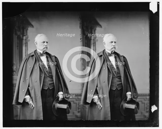 Hendrick Bradley Wright of Pennsylvania, 1865-1880. Creator: Unknown.