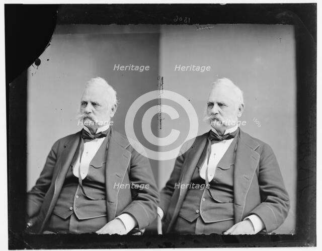 Hendrick Bradley Wright of Pennsylvania, 1865-1880. Creator: Unknown.