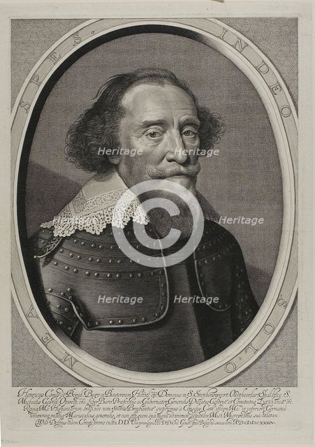 Hendrik Count van de Bergh, 1634. Creator: Willem Jacobzoon Delff.