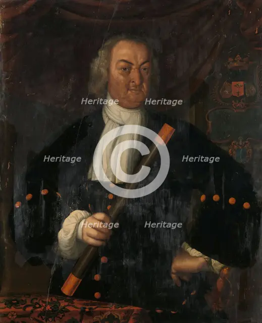 Hendrik Swaardecroon (1718-1725), 1723. Creator: Hendrik van den Bosch.