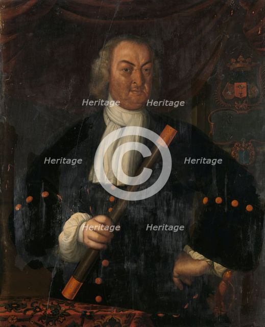 Hendrik Swaardecroon (1718-1725), 1723. Creator: Hendrik van den Bosch.