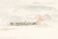 Henham Park, Suffolk, 1801/1803. Creator: Cornelius Varley
