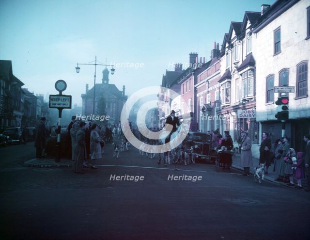 Henley hounds, Henley-on-Thames, Oxfordshire, c1955. Creator: Arthur Charles Kirby Ware.