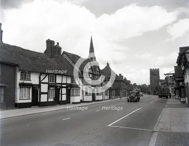 Henley-in-Arden, Warwickshire, c1955. Creator: Arthur Charles Kirby Ware.