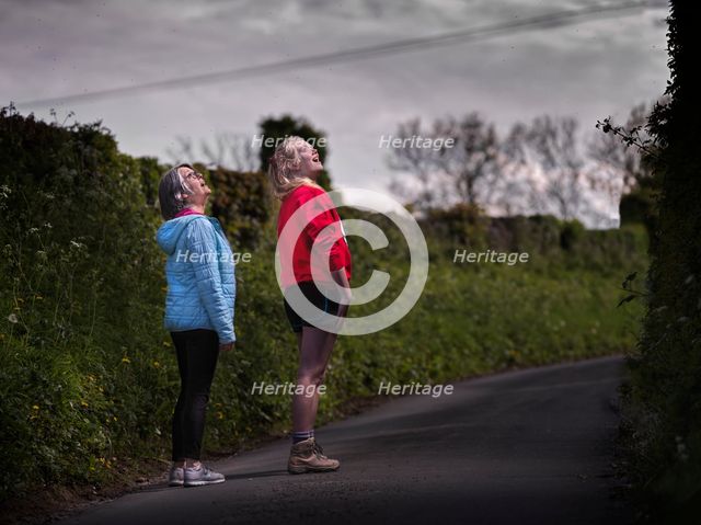 Henley Lane, Box, Wiltshire, 2020. Creator: James O Davies.