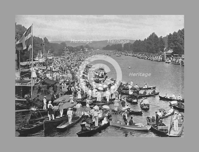 Henley Regatta, c1900. Artist: Marsh Brothers.