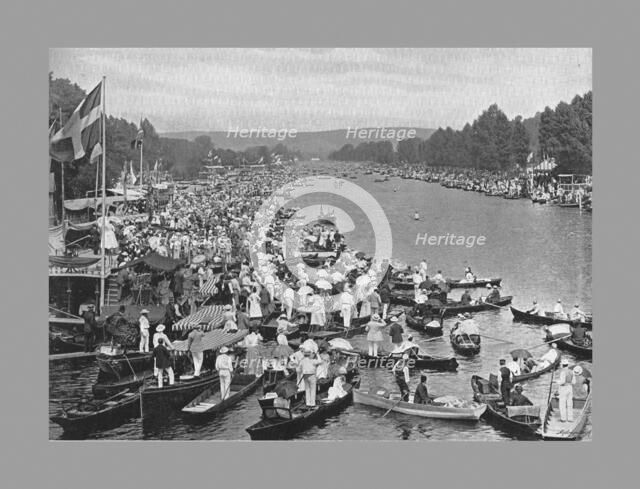 Henley Regatta, c1900. Artist: Marsh Brothers.