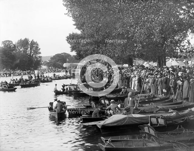 Henley Regatta, Henley-on-Thames, Oxfordshire, 1902. Artist: Henry Taunt.