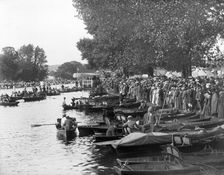 Henley Regatta, Henley-on-Thames, Oxfordshire, 1902. Artist: Henry Taunt