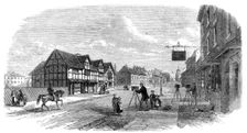 Henley-Street, Stratford-On-Avon, with Shakspeare's House, 1864. Creator: Unknown
