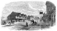 Henley-Street, Stratford-On-Avon, with Shakspeare's House, 1864. Creator: Unknown