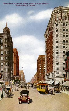 Hennepin Avenue, Minneapolis, Minnesota, USA, 1915