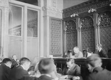 Hennessy examining Delaney, 1913. Creator: Bain News Service