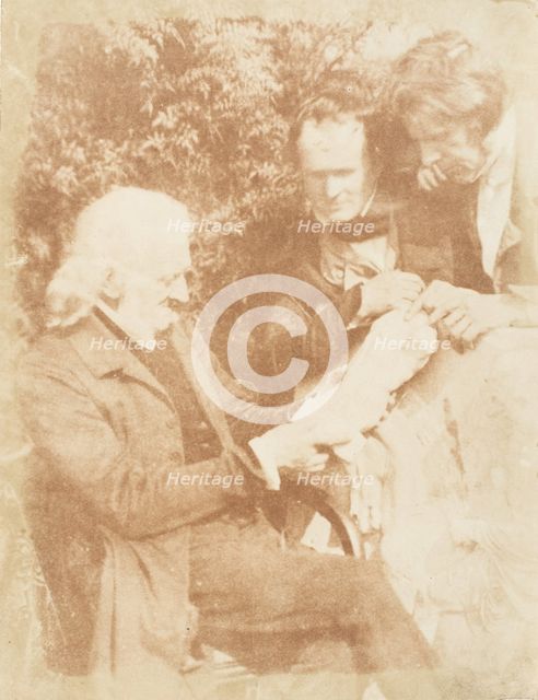 Henning, Handyside Ritchie, & D.O. Hill, R.S.A., 1843-47. Creators: David Octavius Hill, Robert Adamson, Hill & Adamson.