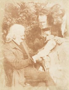 Henning, Handyside Ritchie, & D.O. Hill, R.S.A., 1843-47. Creators: David Octavius Hill, Robert Adamson, Hill & Adamson