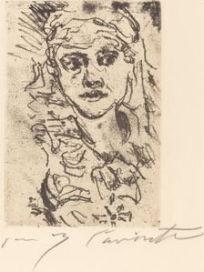 Henny Porten, 1923. Creator: Lovis Corinth